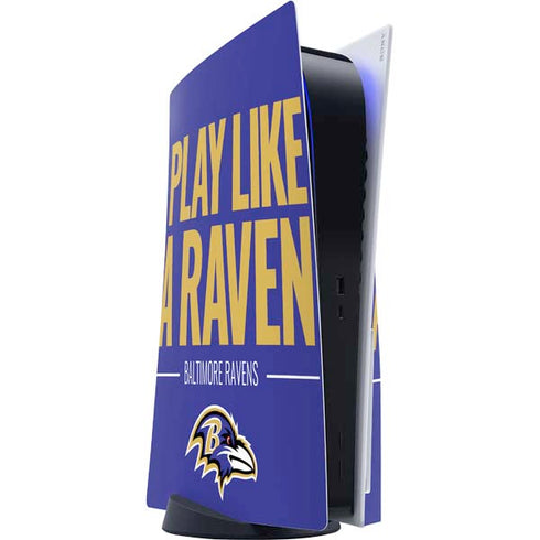 NFL Baltimore Ravens Team Motto PS5 Console Skin