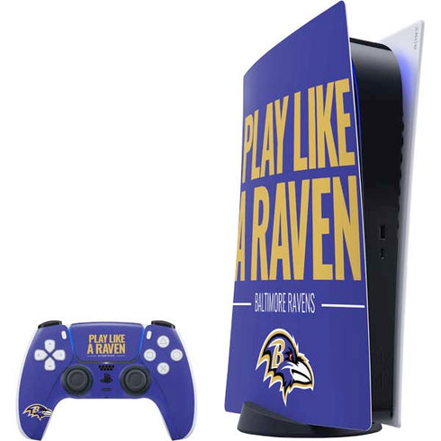 NFL Baltimore Ravens Team Motto PS5 Digital Edition Bundle Skin