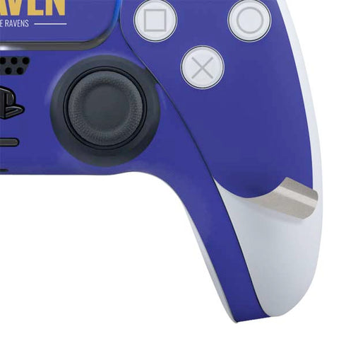 NFL Baltimore Ravens Team Motto PS5 Slim Digital Edition Bundle Skin