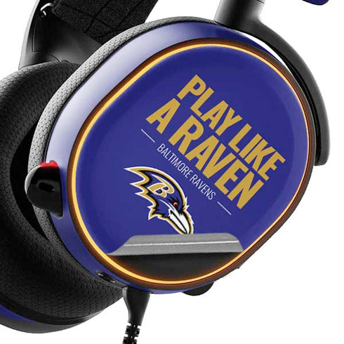 NFL Baltimore Ravens Team Motto SteelSeries Arctis 3 Skin
