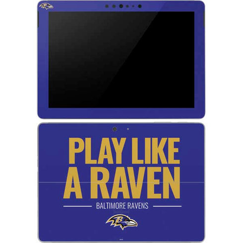 NFL Baltimore Ravens Team Motto Surface Go Skin