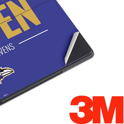 NFL Baltimore Ravens Team Motto Surface Pro 6 Skin