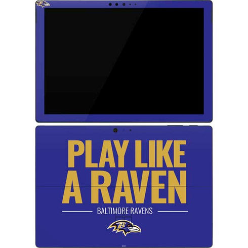 NFL Baltimore Ravens Team Motto Surface Pro 7 Skin