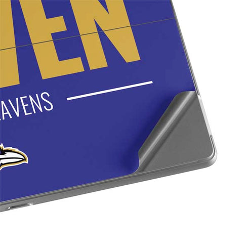 NFL Baltimore Ravens Team Motto Surface Pro 8 Skin