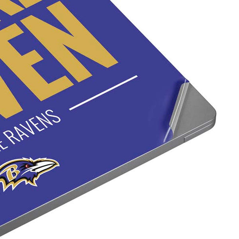 NFL Baltimore Ravens Team Motto Universal Laptop 14in (11.4 x 8.2in) Skin