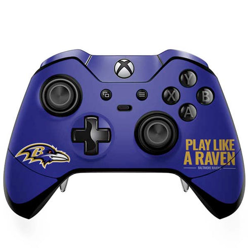 NFL Baltimore Ravens Team Motto Xbox One Elite Controller Skin