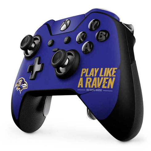 NFL Baltimore Ravens Team Motto Xbox One Elite Controller Skin
