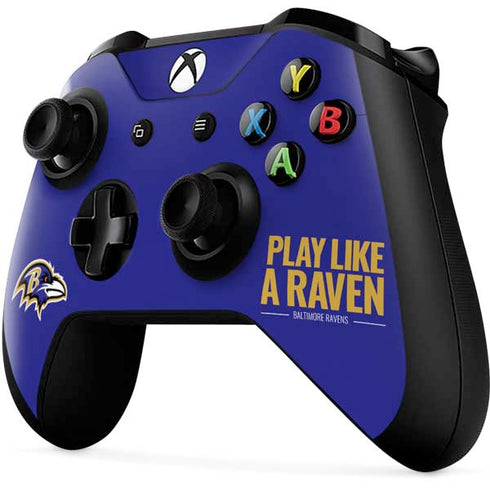 NFL Baltimore Ravens Team Motto Xbox One X Controller Skin