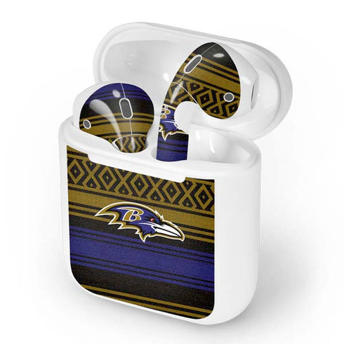 NFL Baltimore Ravens Trailblazer Apple AirPods Skin
