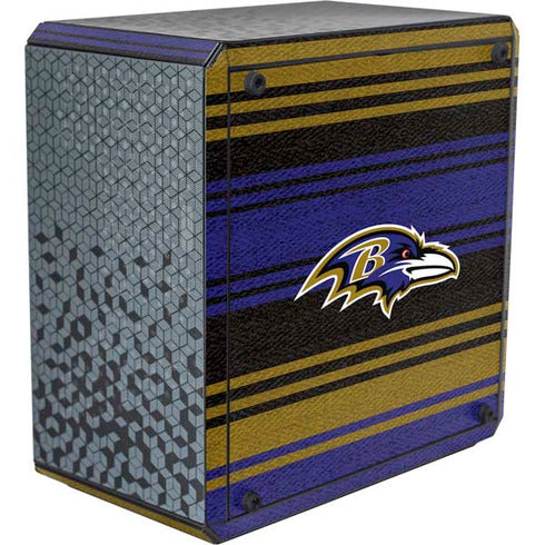 NFL Baltimore Ravens Trailblazer Cooler Master MasterBox Q300L Mini Tower Skin