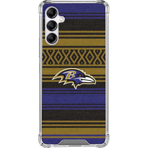 NFL Baltimore Ravens Trailblazer Galaxy A14 5G Clear Case
