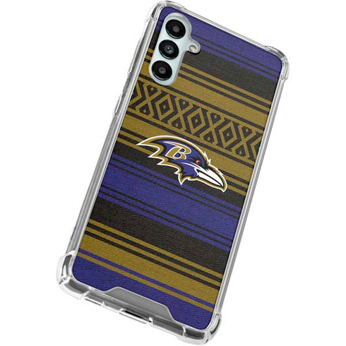 NFL Baltimore Ravens Trailblazer Galaxy A15 5G Clear Case