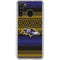 NFL Baltimore Ravens Trailblazer Galaxy A21 Clear Case