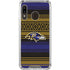 NFL Baltimore Ravens Trailblazer Galaxy A30 Clear Case