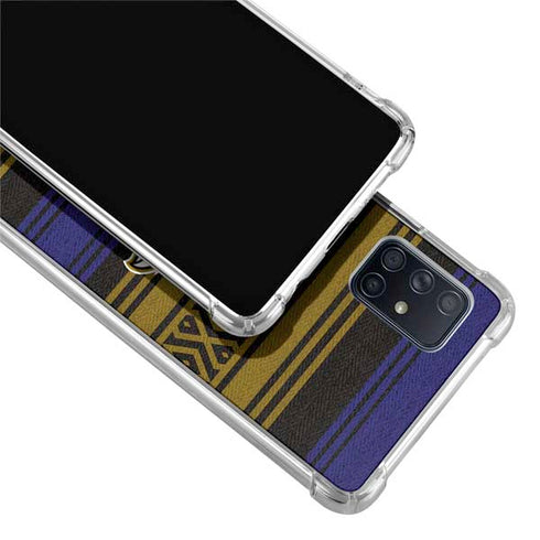 NFL Baltimore Ravens Trailblazer Galaxy A71 5G Clear Case
