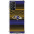 NFL Baltimore Ravens Trailblazer Galaxy A72 5G Clear Case