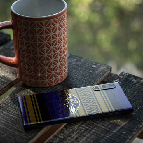 NFL Baltimore Ravens Trailblazer Galaxy Note 10 Skin