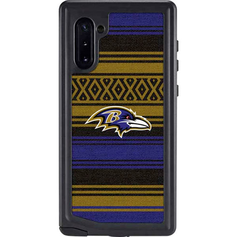NFL Baltimore Ravens Trailblazer Galaxy Note 10 Waterproof Case
