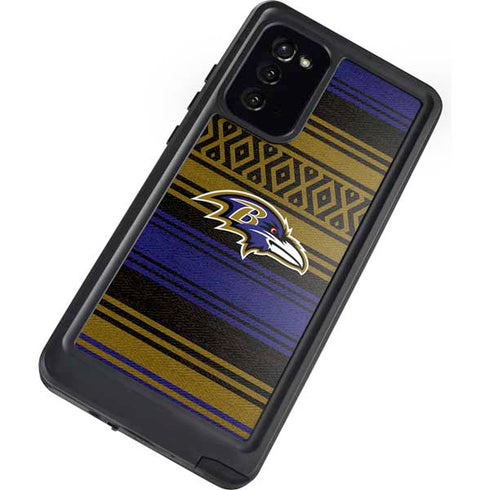 NFL Baltimore Ravens Trailblazer Galaxy Note20 5G Waterproof Case