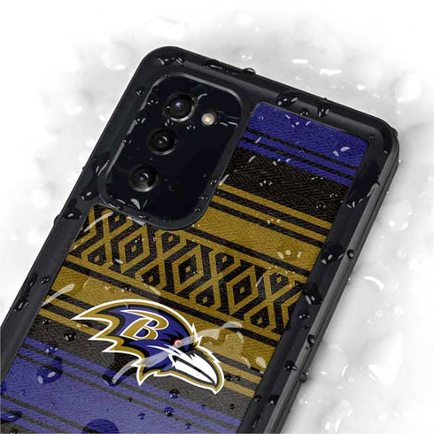 NFL Baltimore Ravens Trailblazer Galaxy Note20 5G Waterproof Case