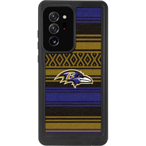 NFL Baltimore Ravens Trailblazer Galaxy Note20 Ultra 5G Waterproof Case