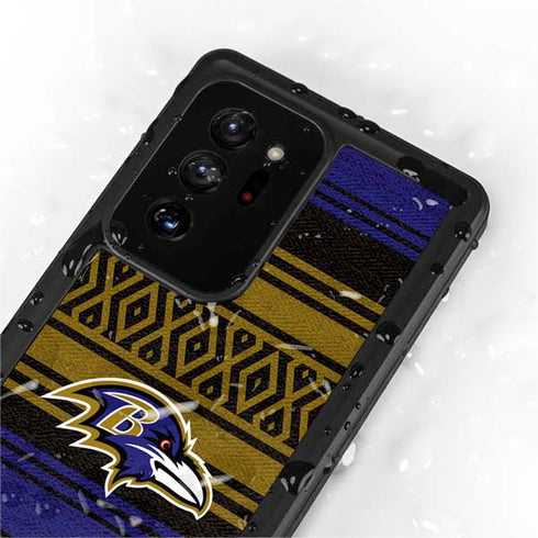NFL Baltimore Ravens Trailblazer Galaxy Note20 Ultra 5G Waterproof Case