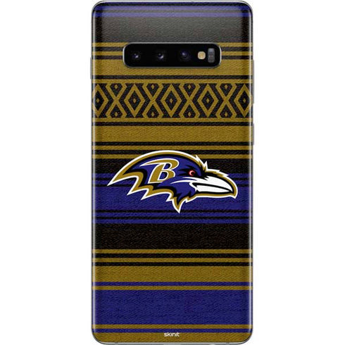 NFL Baltimore Ravens Trailblazer Galaxy S10 Plus Skin