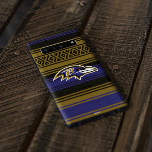 NFL Baltimore Ravens Trailblazer Galaxy S10 Plus Skin