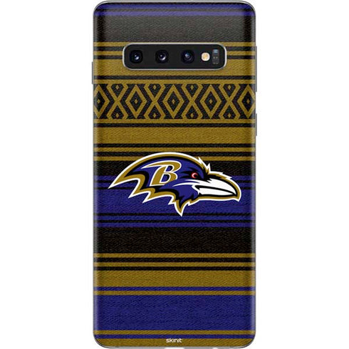 NFL Baltimore Ravens Trailblazer Galaxy S10 Skin