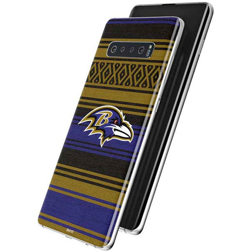 NFL Baltimore Ravens Trailblazer Galaxy S10 Skin