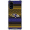 NFL Baltimore Ravens Trailblazer Galaxy S20 FE Clear Case