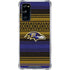 NFL Baltimore Ravens Trailblazer Galaxy S20 FE Clear Case