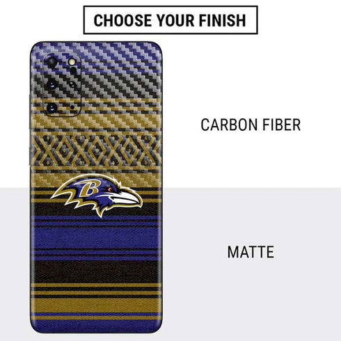 NFL Baltimore Ravens Trailblazer Galaxy S20 Plus Skin