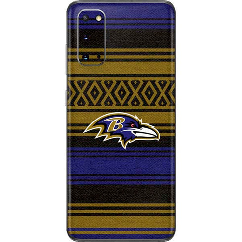 NFL Baltimore Ravens Trailblazer Galaxy S20 Skin