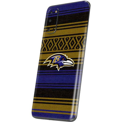 NFL Baltimore Ravens Trailblazer Galaxy S20 Skin