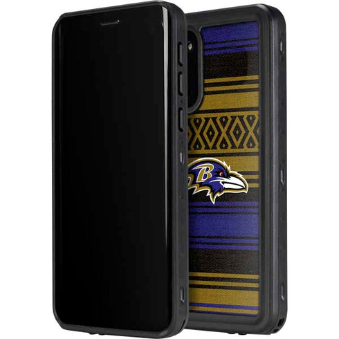 NFL Baltimore Ravens Trailblazer Galaxy S20 Waterproof Case