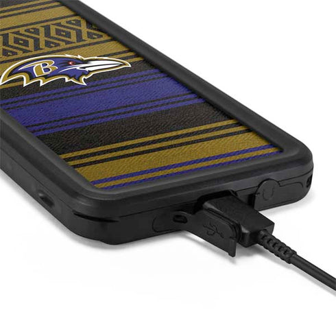 NFL Baltimore Ravens Trailblazer Galaxy S20 Waterproof Case