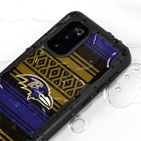 NFL Baltimore Ravens Trailblazer Galaxy S20 Waterproof Case