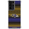 NFL Baltimore Ravens Trailblazer Galaxy S21 Ultra 5G Clear Case