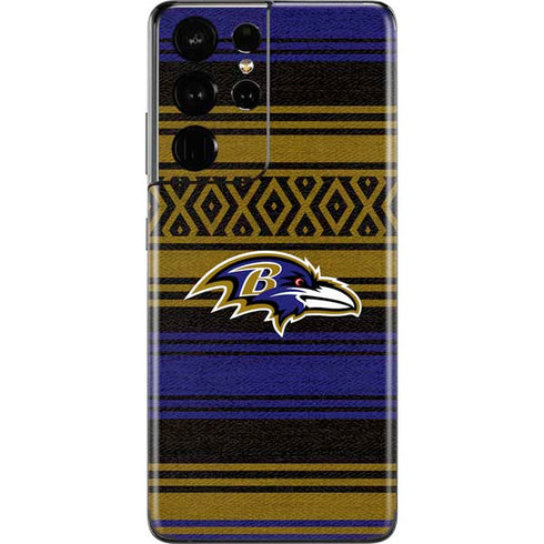 NFL Baltimore Ravens Trailblazer Galaxy S21 Ultra 5G Skin