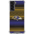 NFL Baltimore Ravens Trailblazer Galaxy S22 Clear Case
