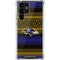 NFL Baltimore Ravens Trailblazer Galaxy S22 Ultra Clear Case