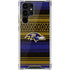 NFL Baltimore Ravens Trailblazer Galaxy S22 Ultra Clear Case