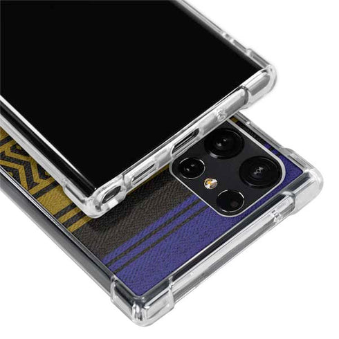NFL Baltimore Ravens Trailblazer Galaxy S22 Ultra Clear Case