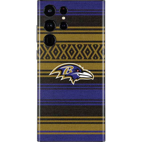 NFL Baltimore Ravens Trailblazer Galaxy S22 Ultra Skin