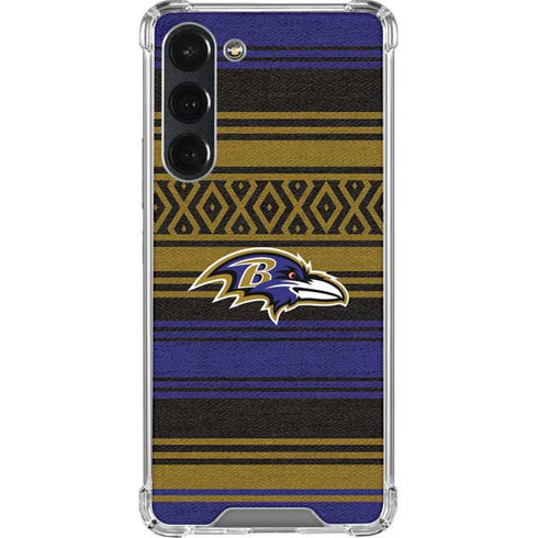 NFL Baltimore Ravens Trailblazer Galaxy S23 Plus Clear Case
