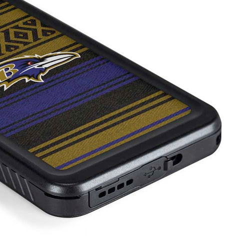NFL Baltimore Ravens Trailblazer Galaxy S23 Plus Waterproof Case