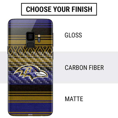 NFL Baltimore Ravens Trailblazer Galaxy S9 Skin