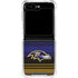 NFL Baltimore Ravens Trailblazer Galaxy Z Flip5 5G Clear Case