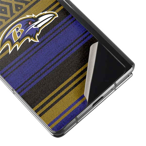 NFL Baltimore Ravens Trailblazer Galaxy Z Fold2 5G Skin